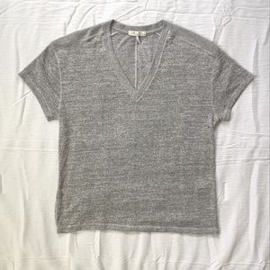 Rag & Bone The Knit Vee Heather Grey